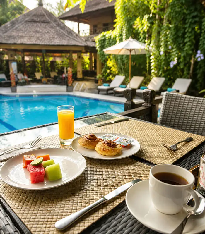 Breakfast at Bali Agung Village